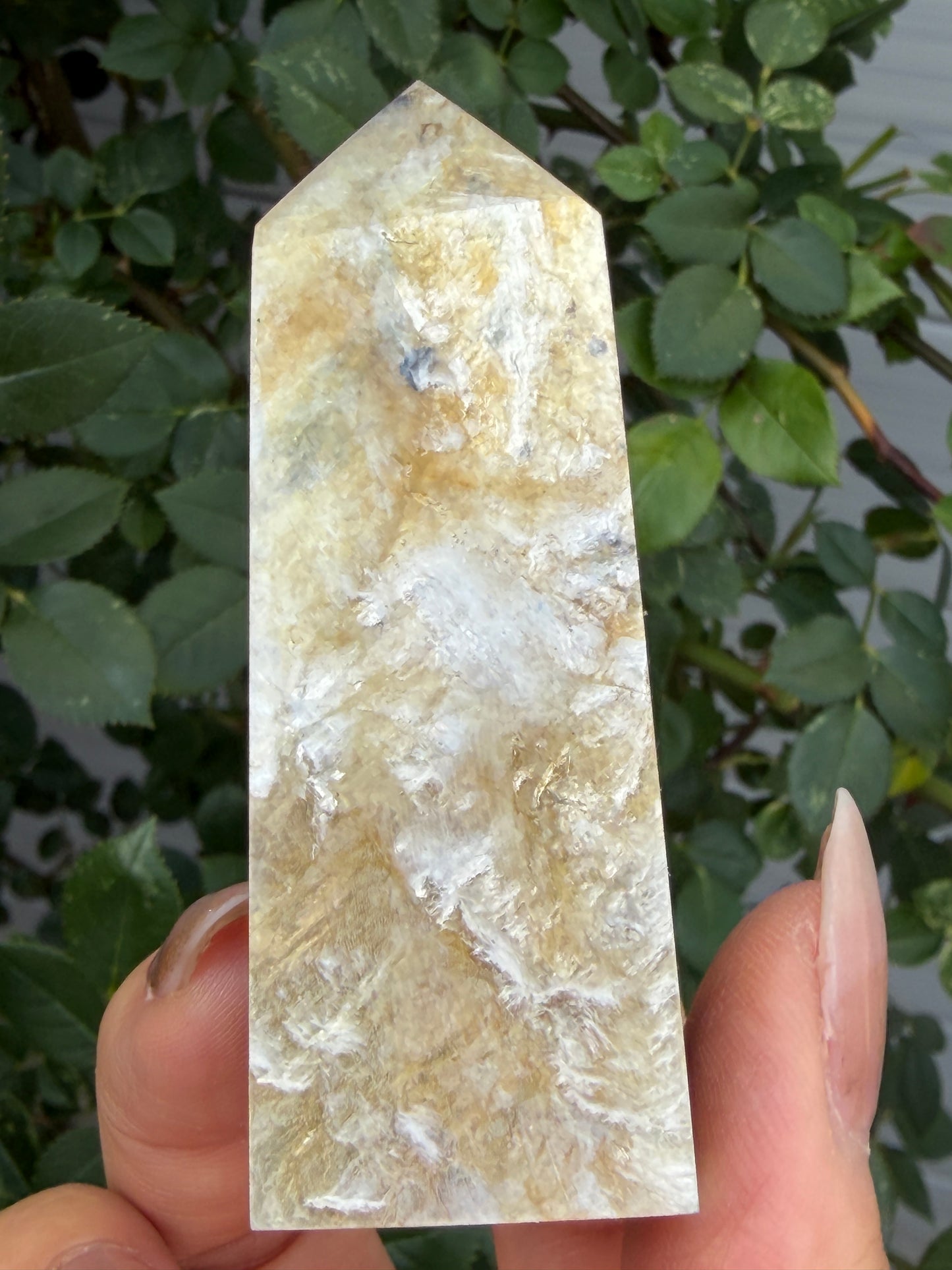 Wholesale Lot 2 lbs Natural Lepidolite Golden Mica Obelisk Tower Point Crystal Energy