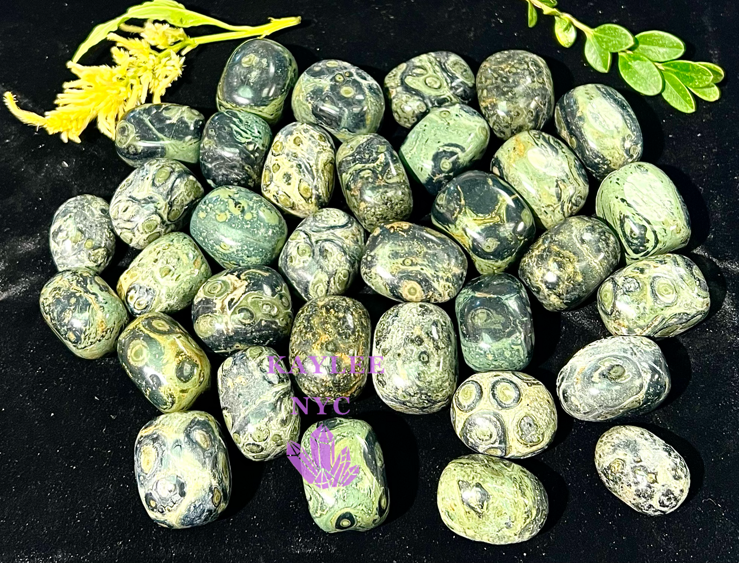 2 lbs Natural Kambaba Jasper Tumble
