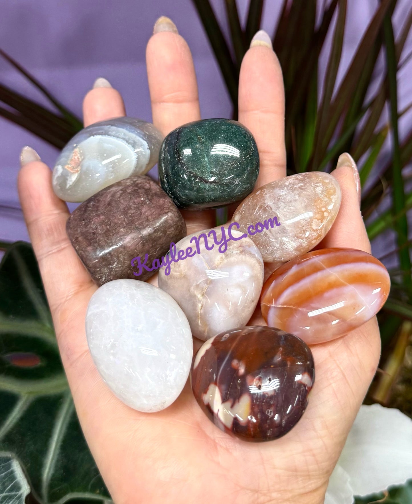 Wholesale Lot 2 lbs Natural Mix Crystal sTumble Healing Energy