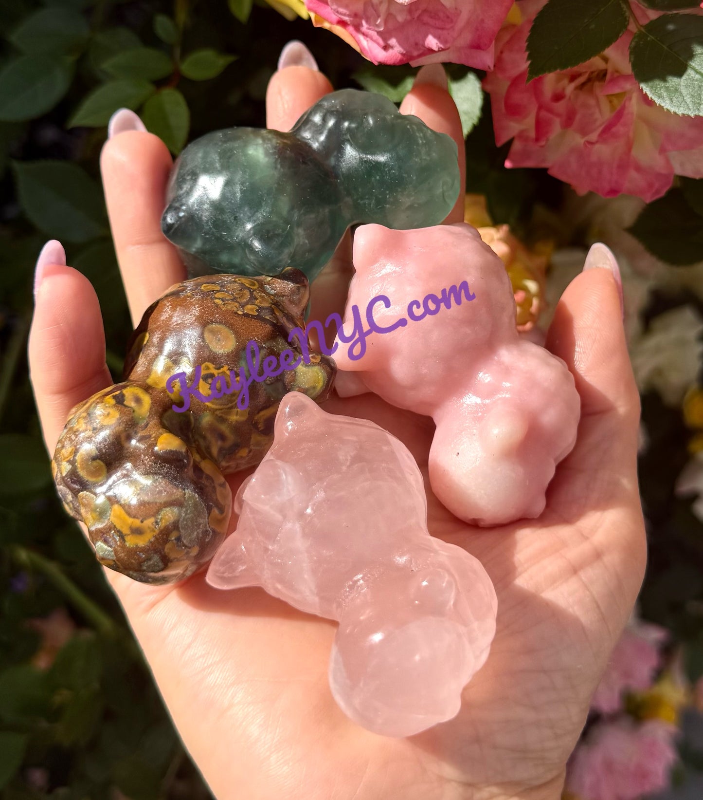 10 PCs Natural Crystals Sheep healing energy