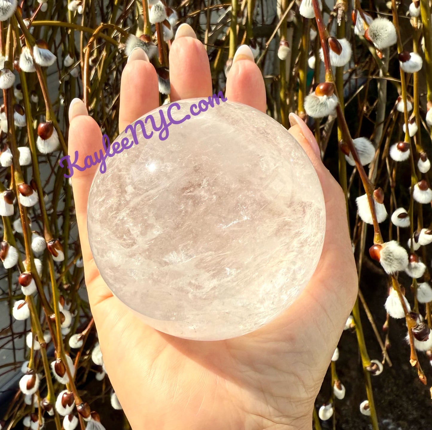 Wholesale Lot 3-4 pcs Natural Clear Quartz Crystal Spheres Healing