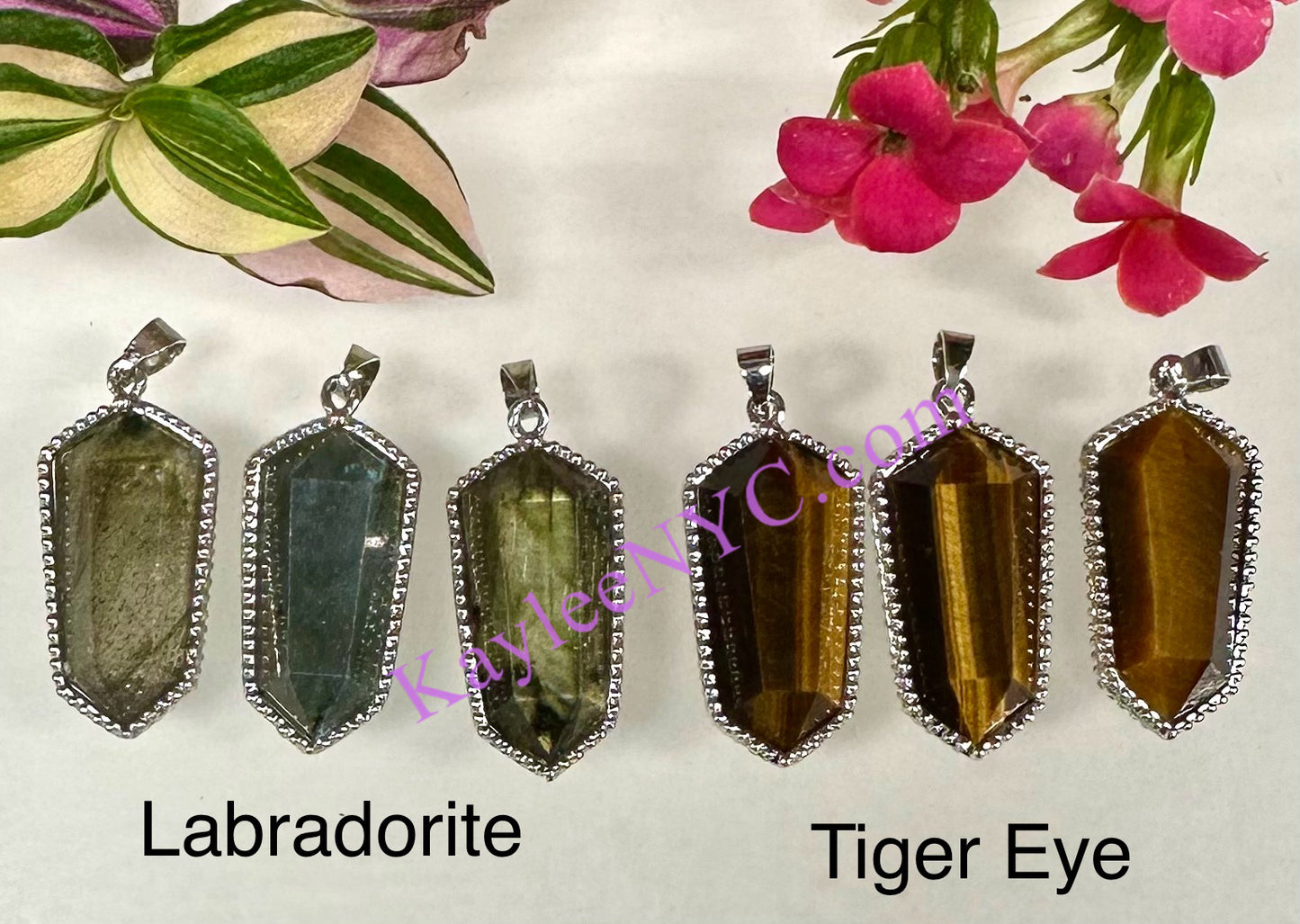 Wholesale Lot 9 Pcs Natural Angel Pendant Healing