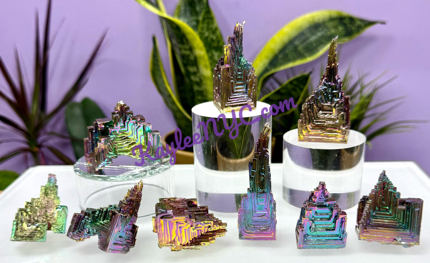 Wholesale Lot 1 lb Bismuth Specimens Healing Energy Raw
