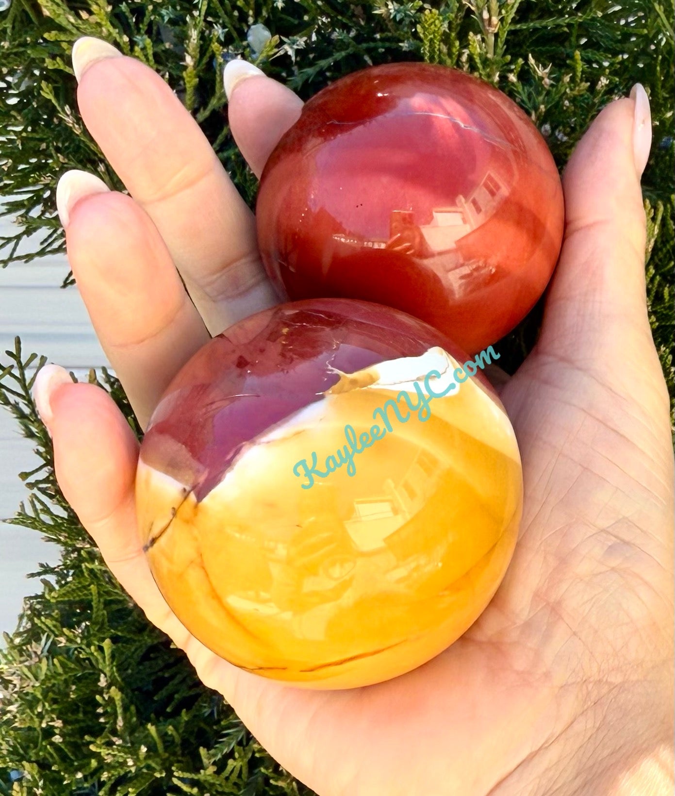 Wholesale Lot 4-6PCs Natural Mookaite Jasper Spheres Crystal Ball 2.9 to 3 lbs