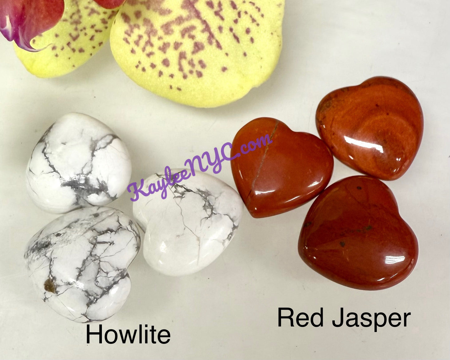 Wholesale Lot 30 Pcs 20mm Mix Crystal Hearts Nice Quality Healing Energy