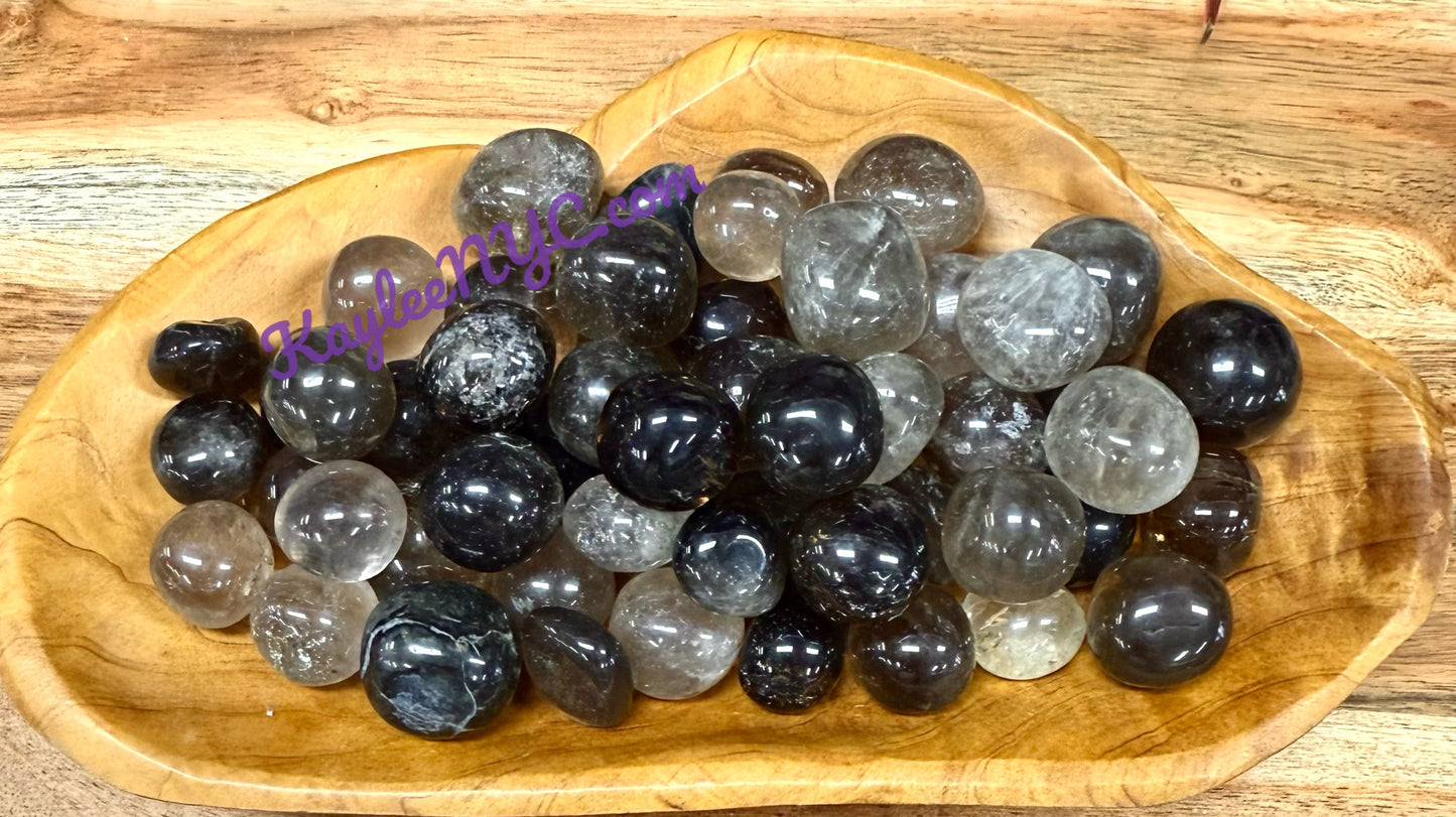 2 lbs Natural Smoky Quartz Tumble