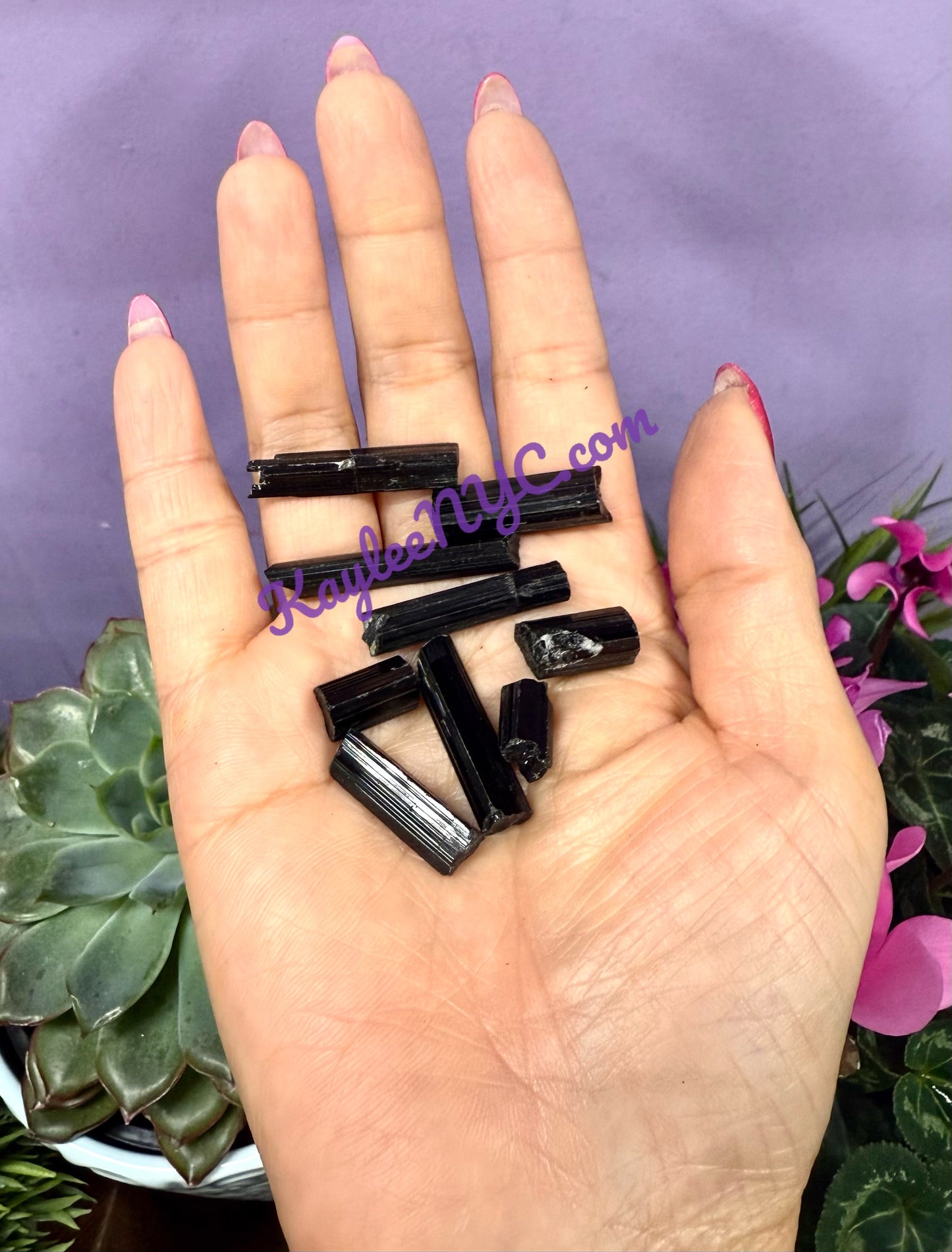 Wholesale Lot 0.25 lb Natural Black Tourmaline Schorl Crystal Raw Nice Quality