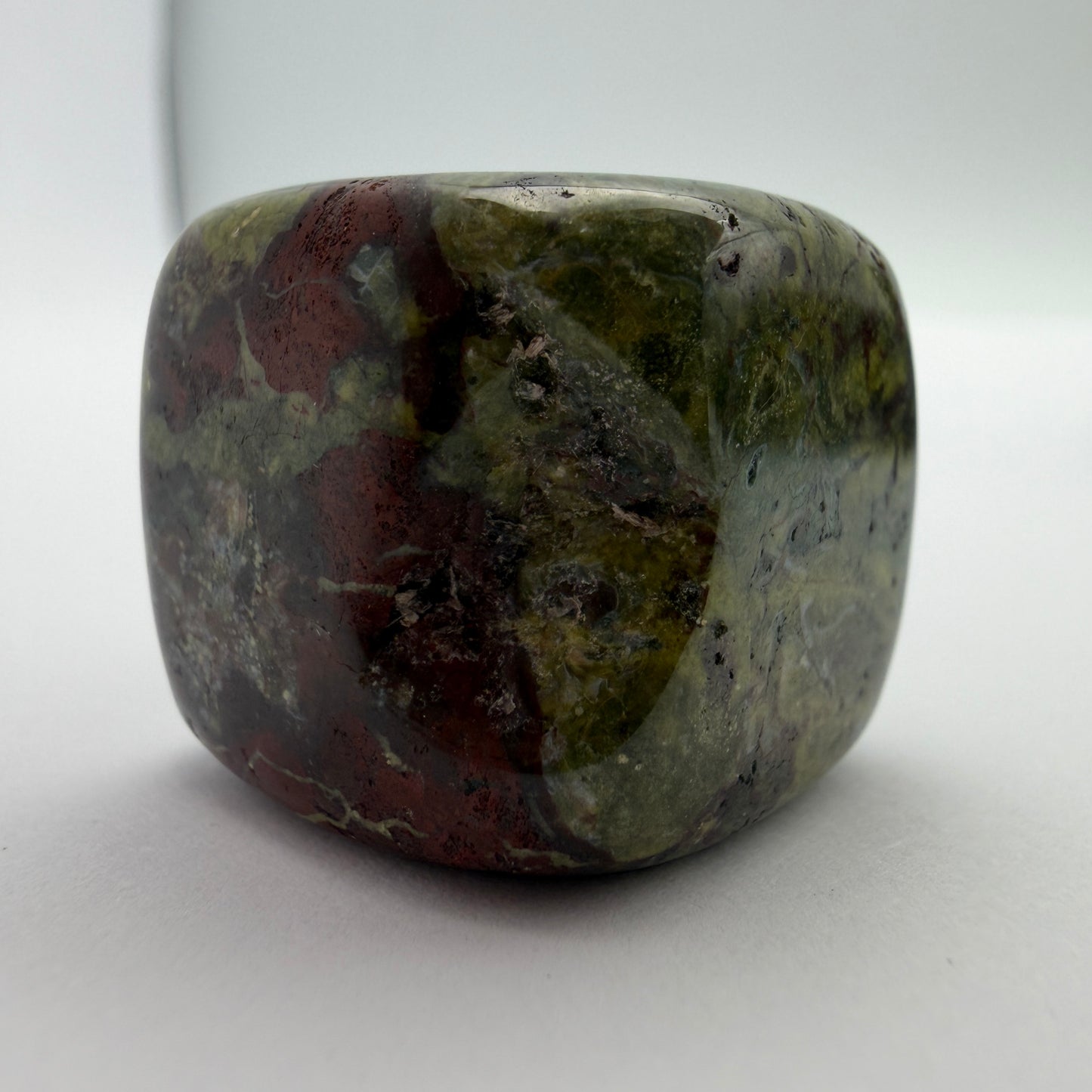 2 lbs Natural Dragon Bloodstone Cube Crystal Healing Energy