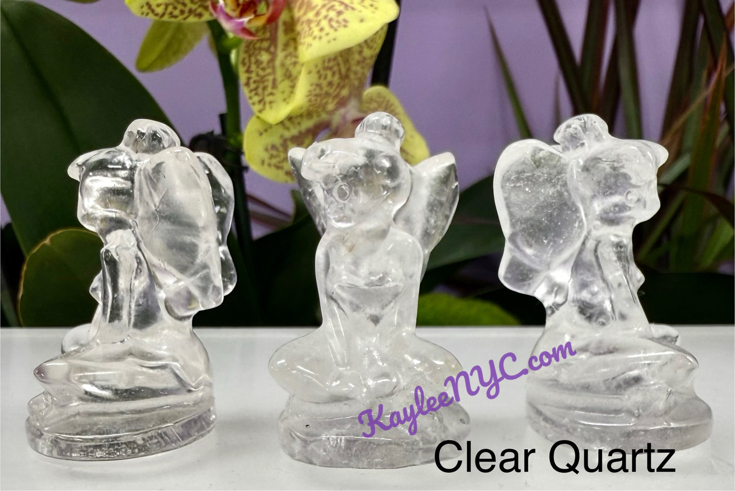 6 PCs 5cm Natural Mix Crystals Fairy healing energy