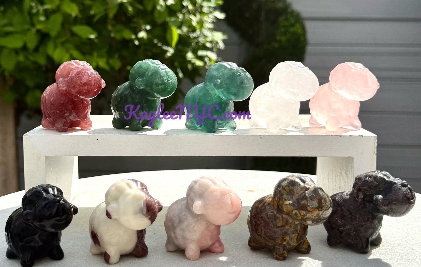 10 PCs Natural Crystals Sheep healing energy