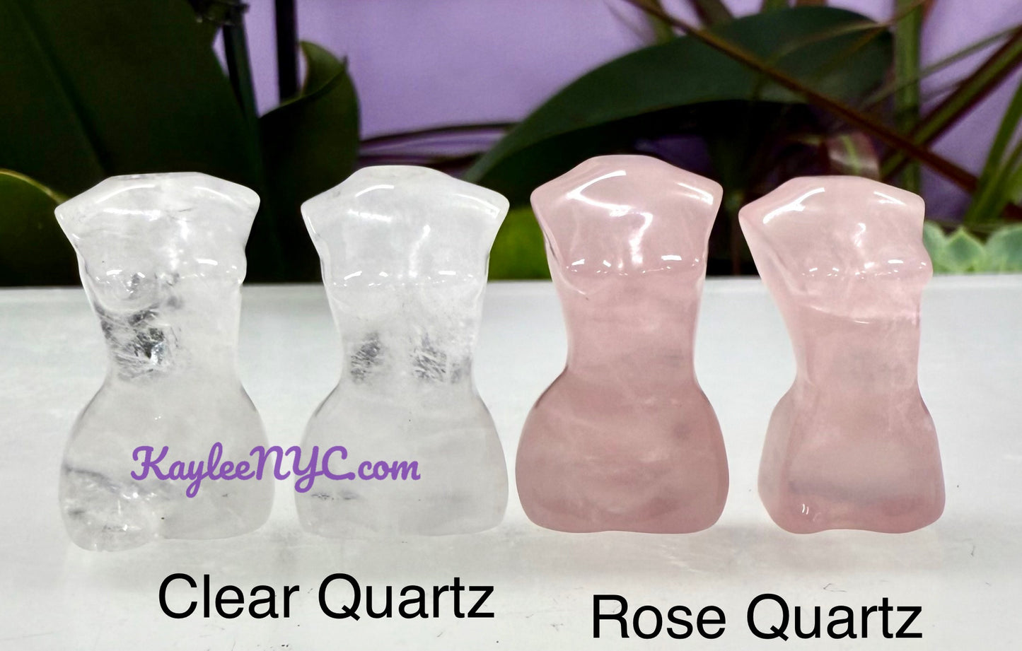13 PCs 1.2” Natural Crystal Goddess