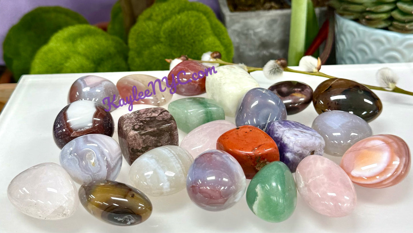 Wholesale Lot 2 lbs Natural Mix Crystal sTumble Healing Energy