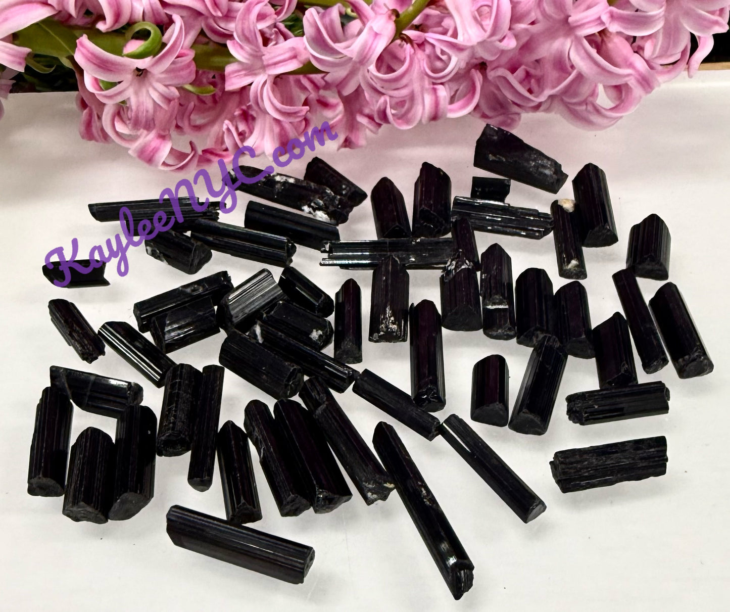 Wholesale Lot 0.25 lb Natural Black Tourmaline Schorl Crystal Raw Nice Quality