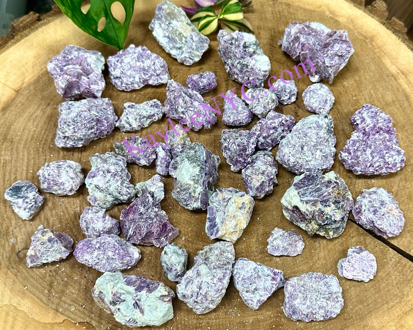 Wholesale Lot 2 lb Natural Lepidolite Mica Crystal Raw Nice Quality