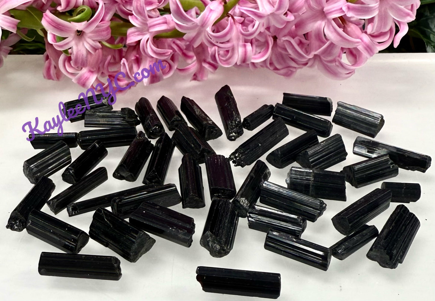 Wholesale Lot 0.25 lb Natural Black Tourmaline Schorl Crystal Raw Nice Quality