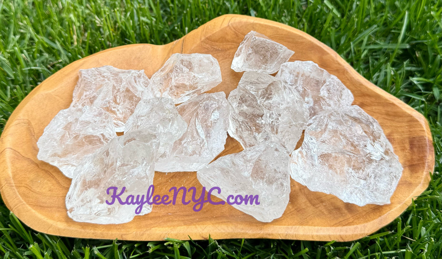 Wholesale Lot 2 lbs Natural Satyaloka Azeztulite Quartz Crystal Nice Quality Healing Energy