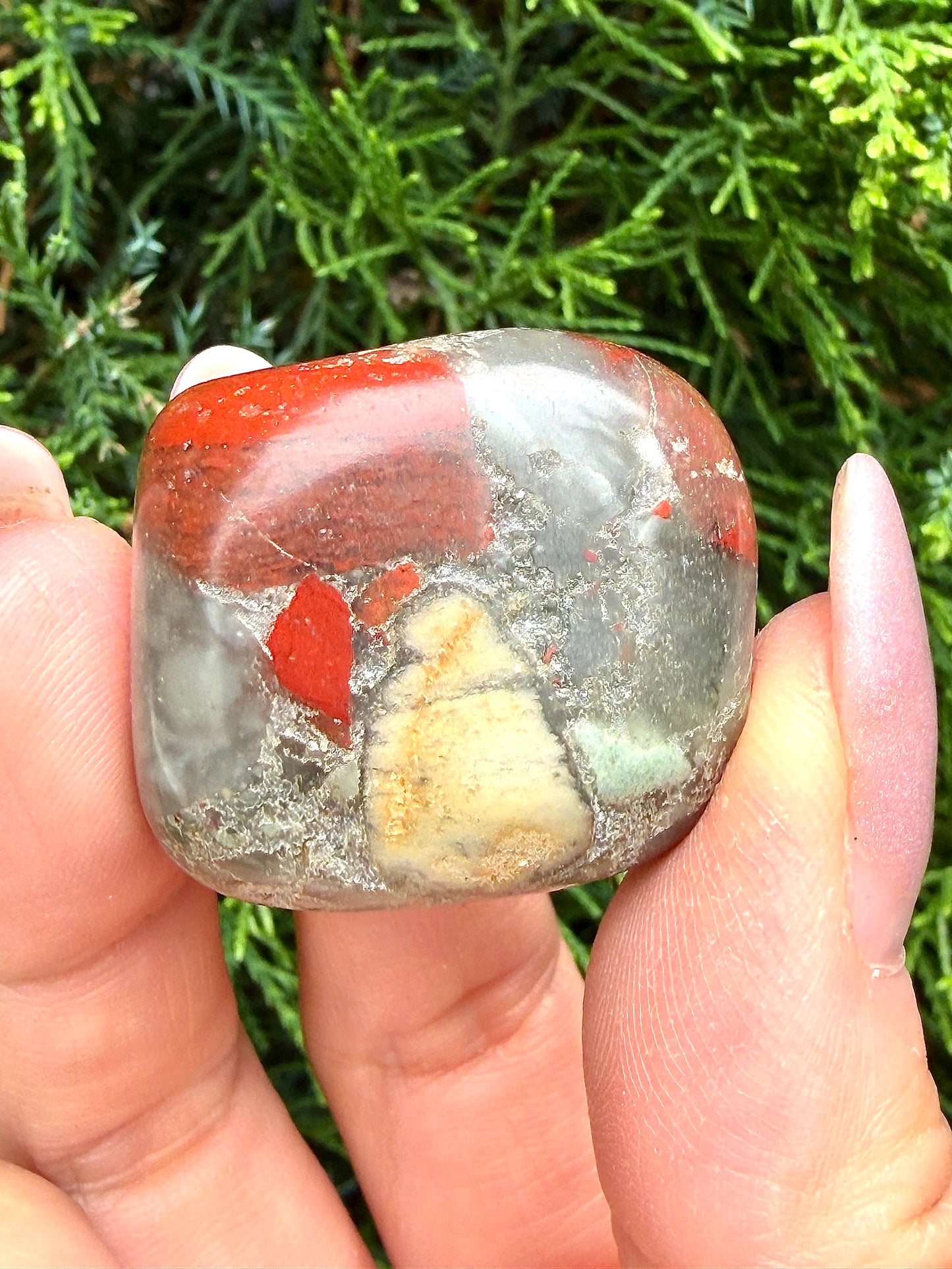 Wholesale Lot 2 Lbs Natural Bloodstone Tumble Healing Energy
