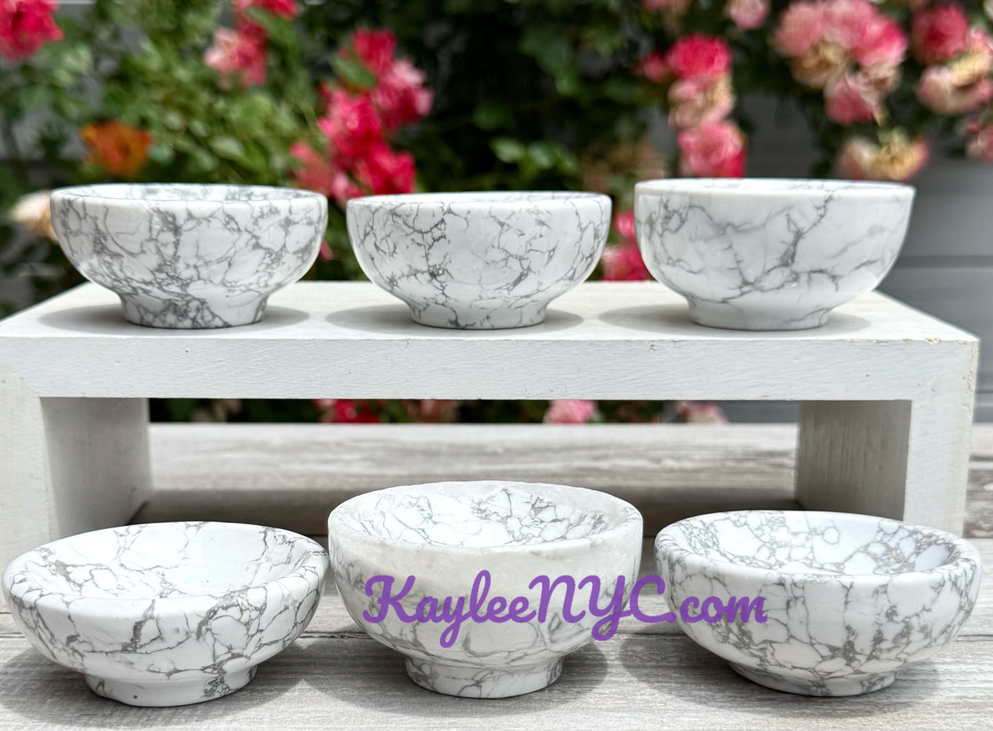 Wholesale Lot 6 PCs Natural Nephrite Jade Bowls Crystal Healing Energy