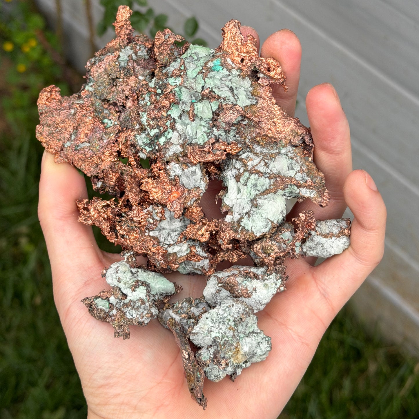 2 lbs Natural Copper Matrix Specimen Rough Crystal