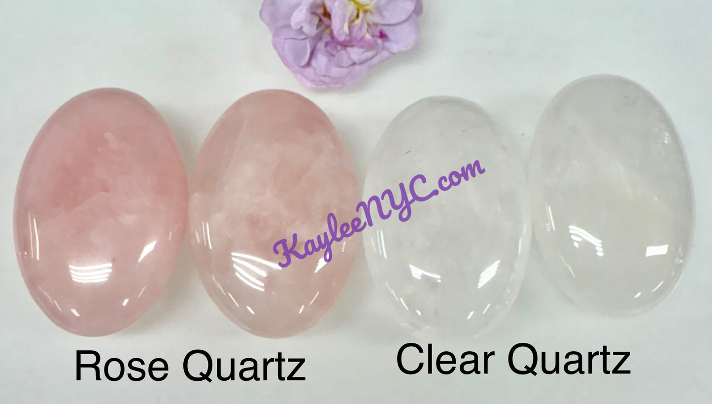 Wholesale Lot 8 pcs Natural Crystals Palm Stones Crystal Healing Energy