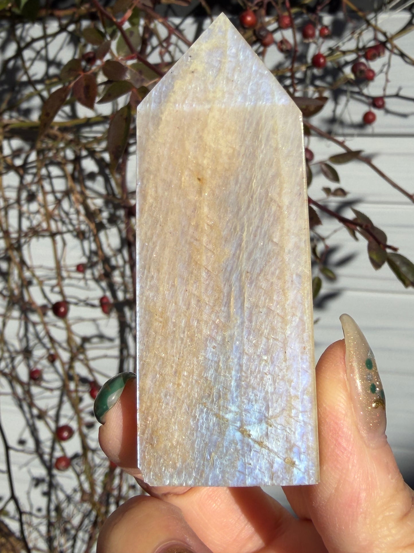 Wholesale Lot 2 lbs Natural Moonstone Obelisk Tower Point Crystal Healing Energy