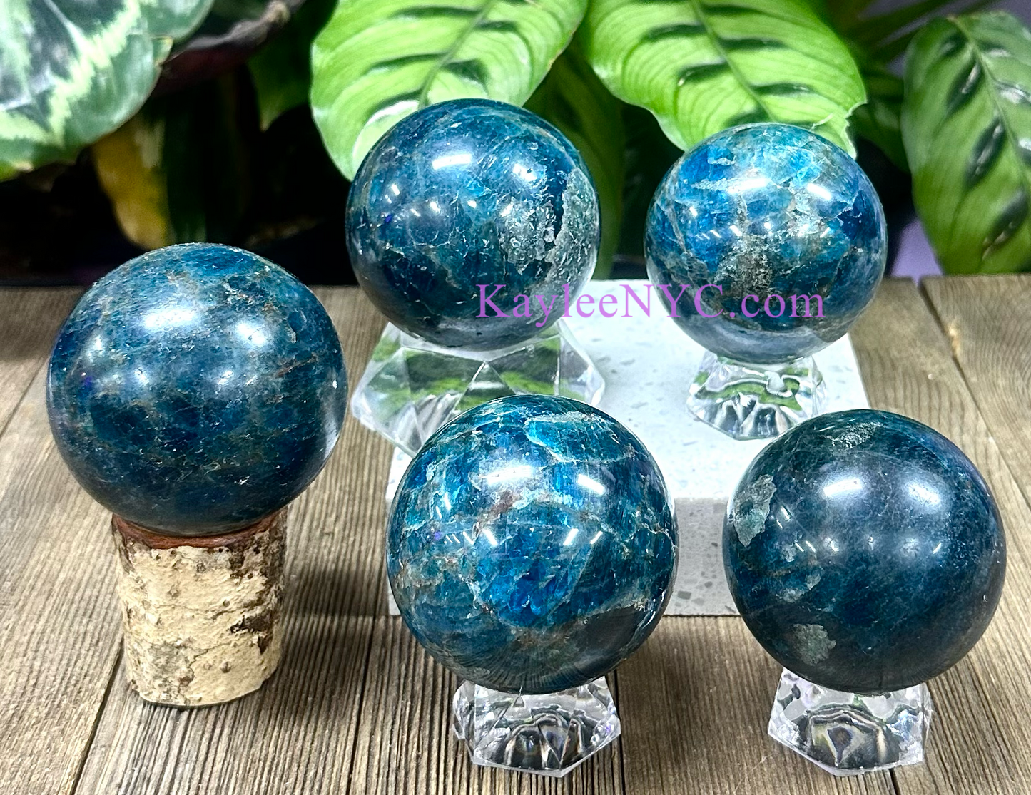 4 to 6 PCs Natural Apatite Sphere
