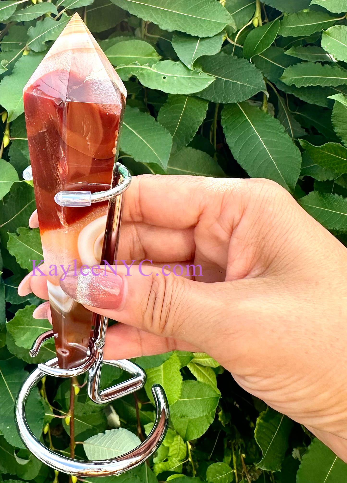 Wholesale Lot 4-5 pcs Natural Carnelian Scepter w stand Crystal Energy