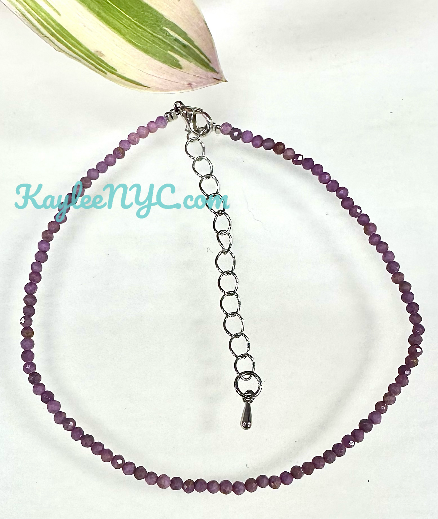 6 PCs 2mm Natural Phosphosiderite
Anklets Crystal Healing Energy