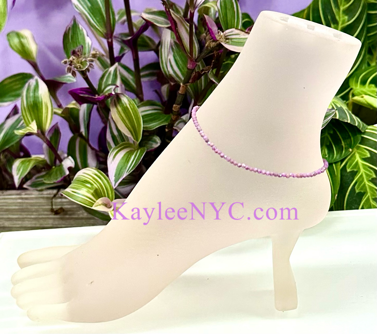 6 PCs 2mm Natural Phosphosiderite
Anklets Crystal Healing Energy