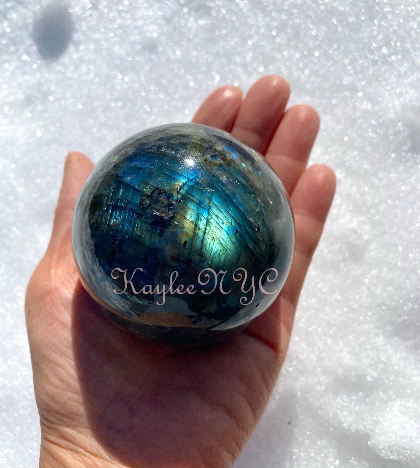 Wholesale Lot 3-4 pcs Natural Labradorite Sphere Crystal Ball healing energy