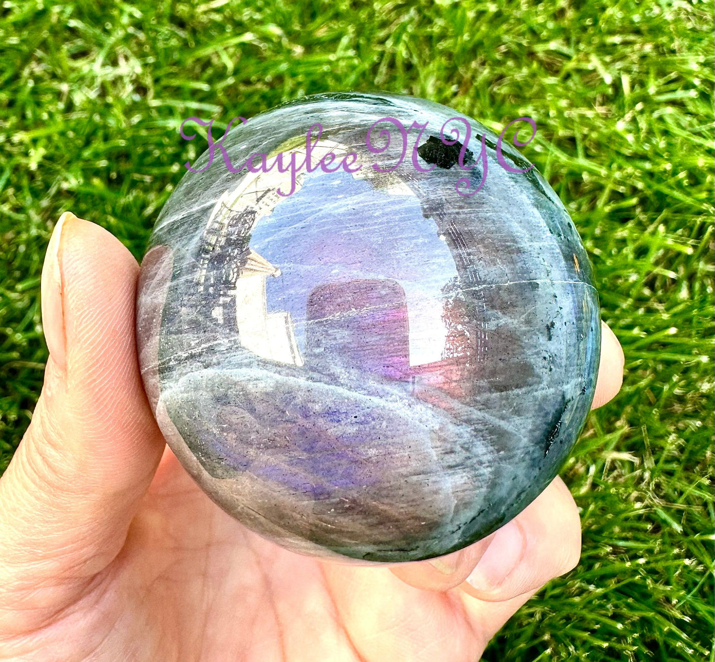 Wholesale Lot 4-6 Pcs Natural Sunset Labradorite Sphere Crystal Ball Nice Quality