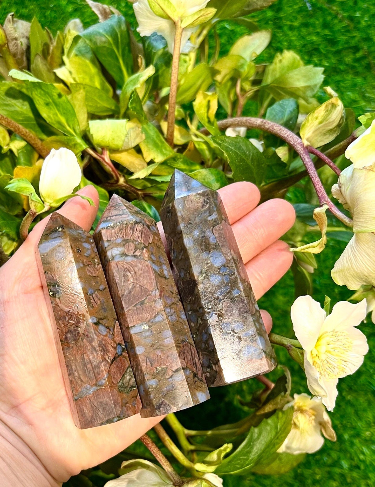 Wholesale Lot 2 Lbs Natural Que Sera Obelisk Tower Point Crystal Energy