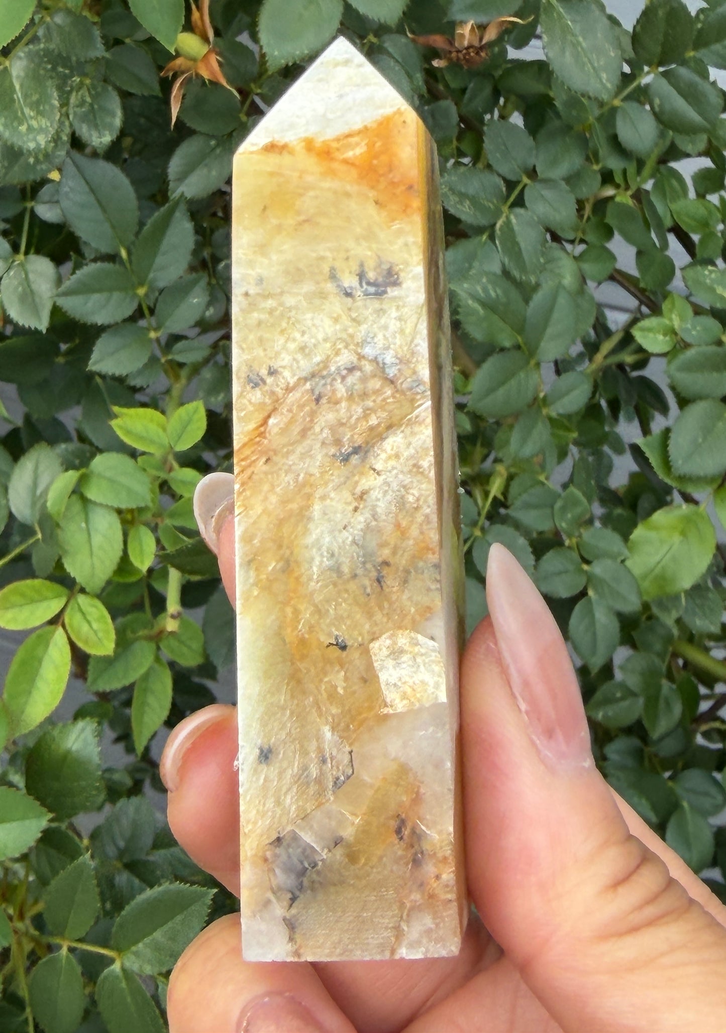 Wholesale Lot 2 lbs Natural Lepidolite Golden Mica Obelisk Tower Point Crystal Energy