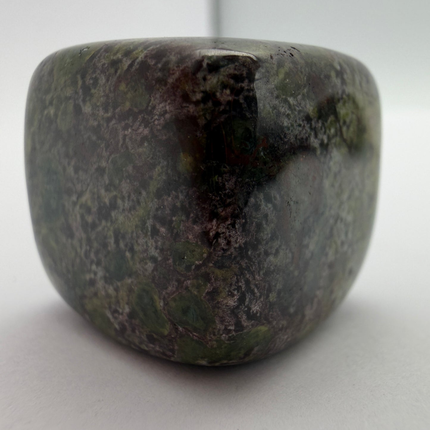 2 lbs Natural Dragon Bloodstone Cube Crystal Healing Energy