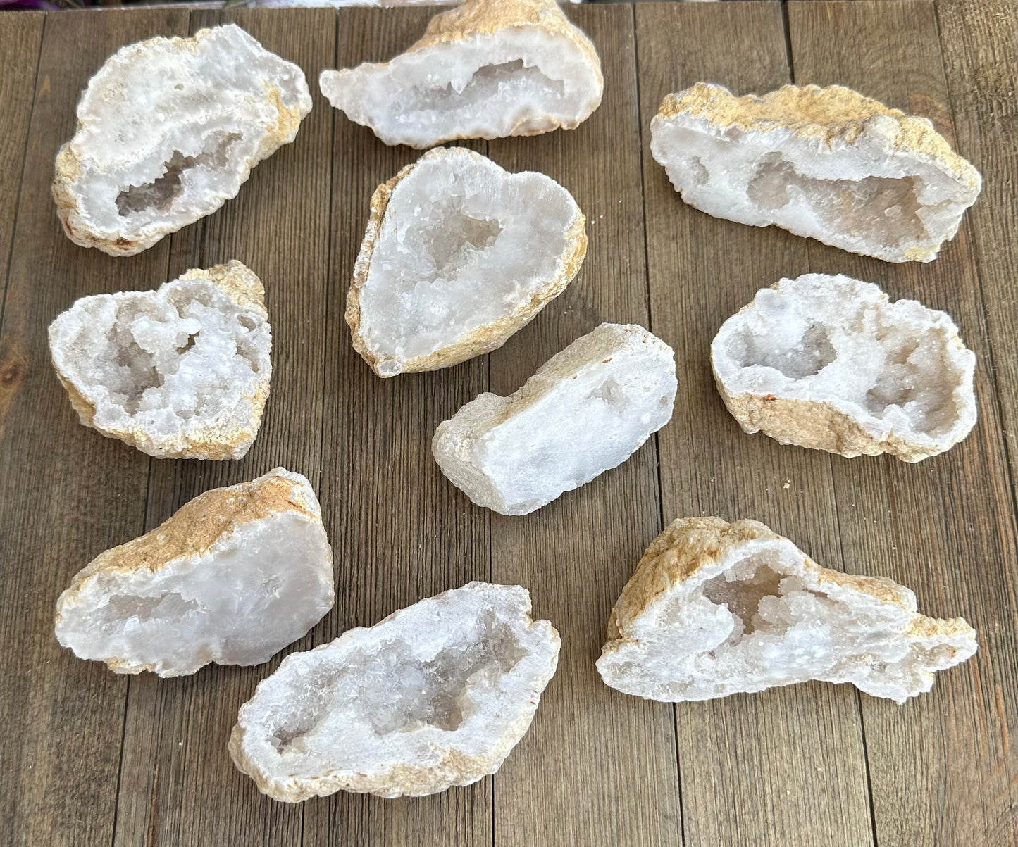 3 lbs Natural Moroccan Druzy Quartz Geode