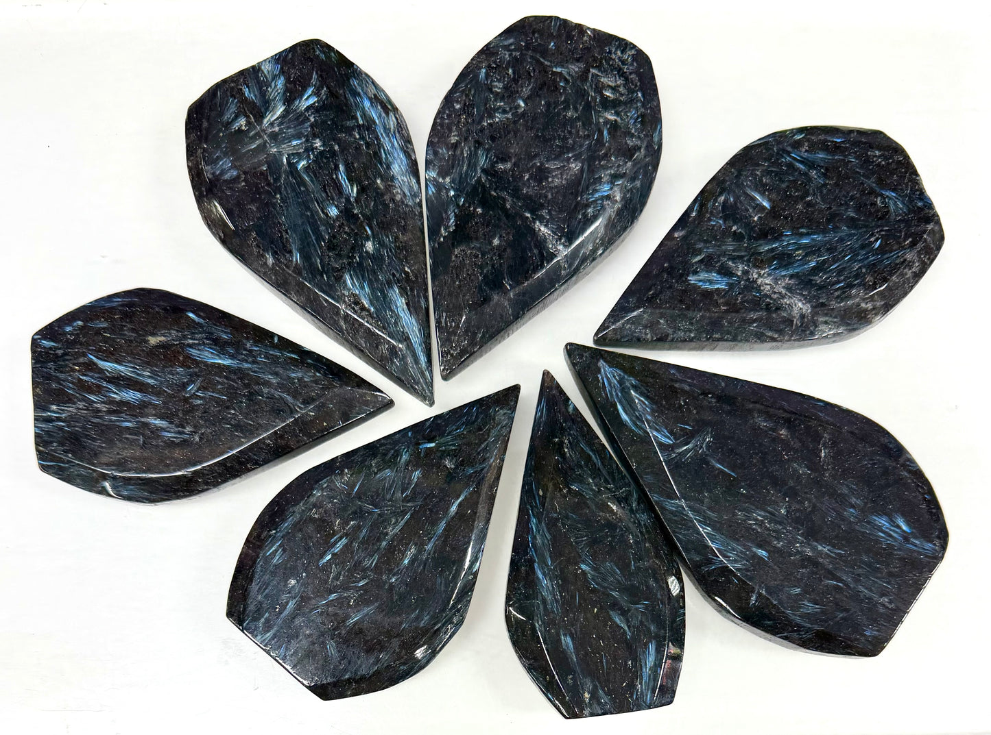 2 lbs Natural Astrophyllite aka Arfvedsonite Freeform Crystal bulk