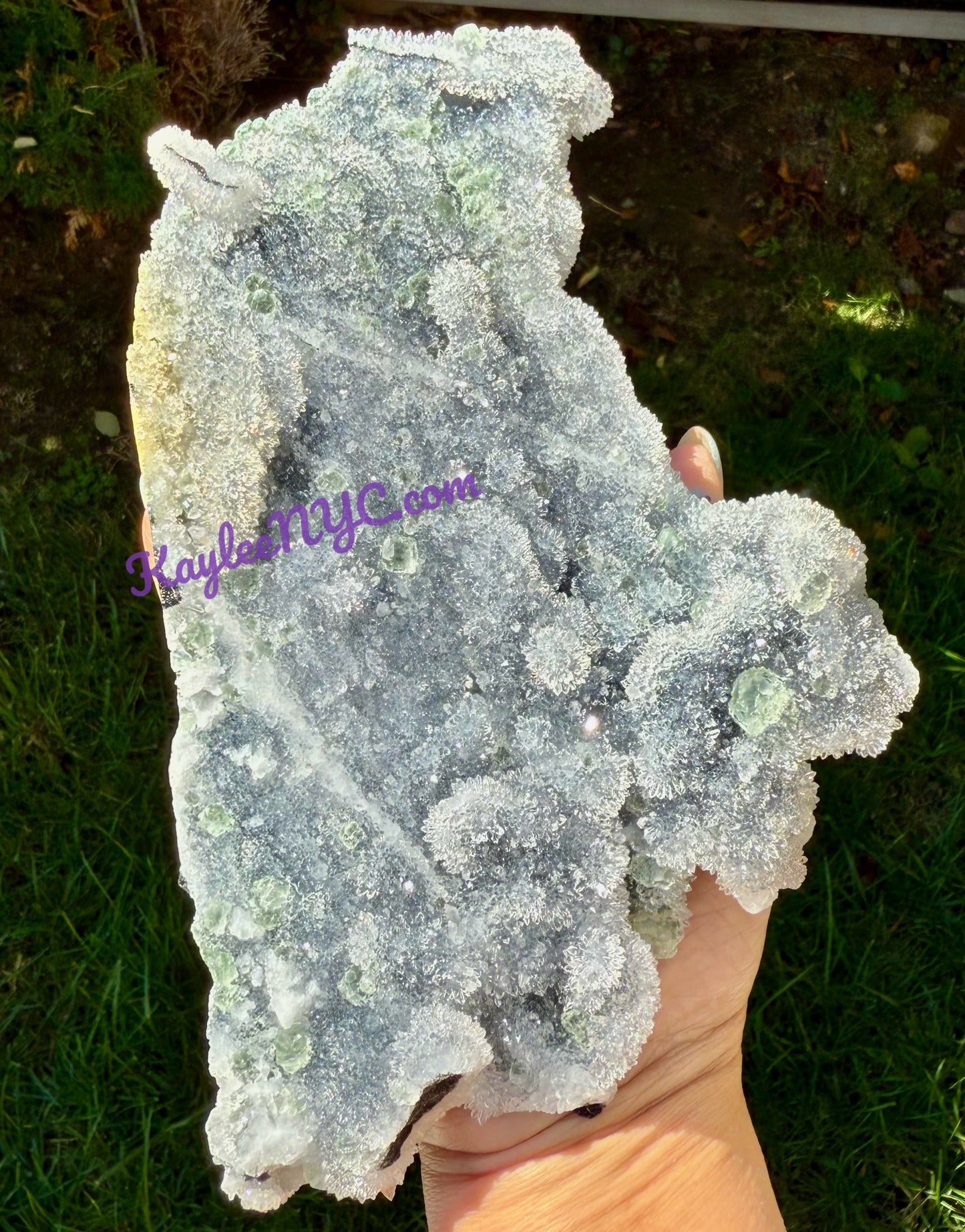 4-5 PCs Natural Fluorite Chalcedony Quartz Specimen Crystal Raw