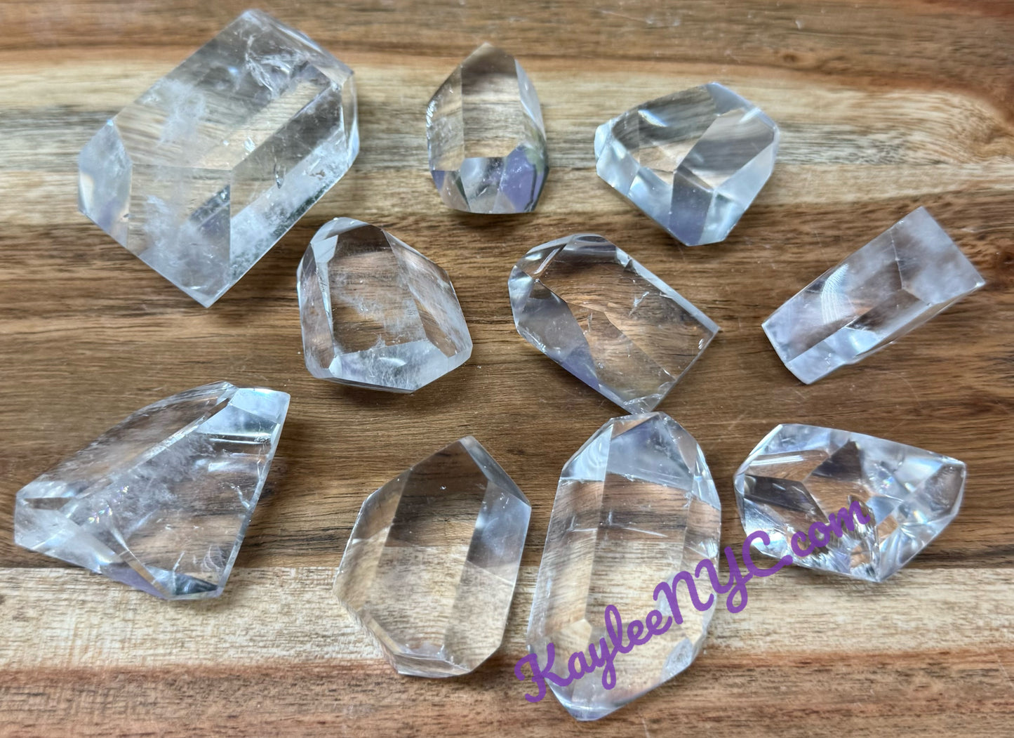 Wholesale Lot 1 lb Natural Clear Quartz Crystal Polished Freeform Healing Energy