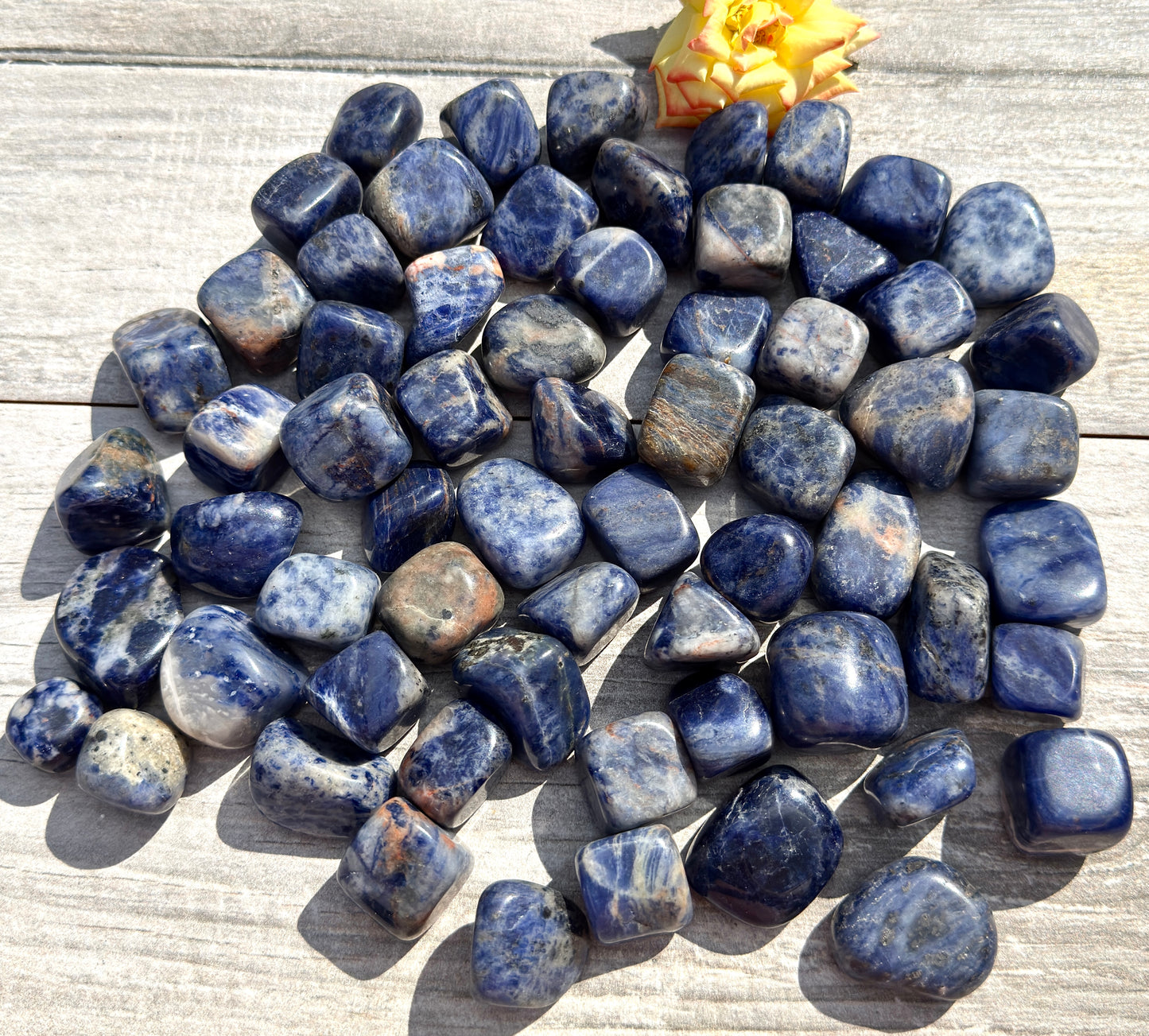 2 lbs Natural Sodalite Tumble Crystal Healing Energy