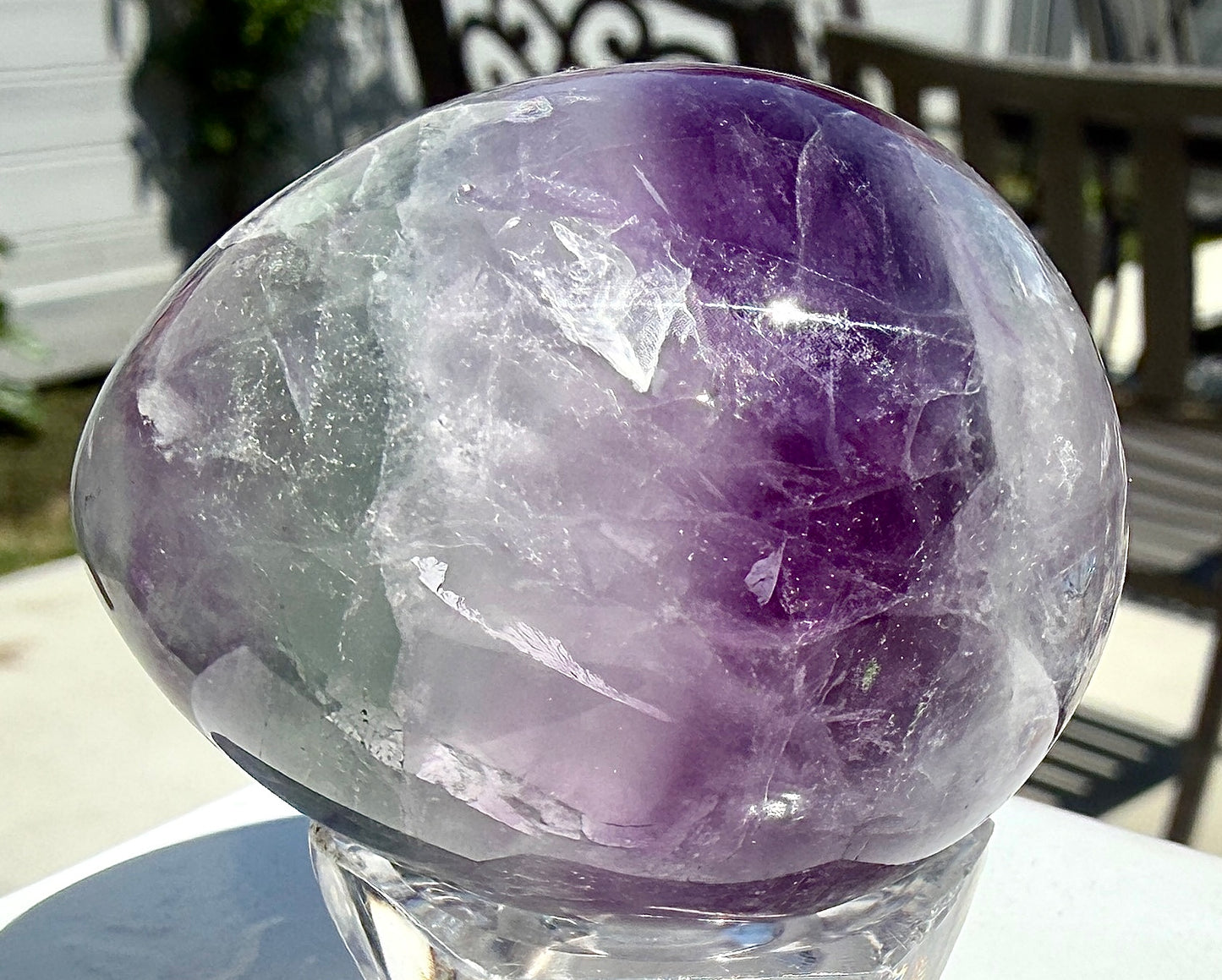 Wholesale Lot 8 pcs Natural Fluorite Egg crystals Healing Enery