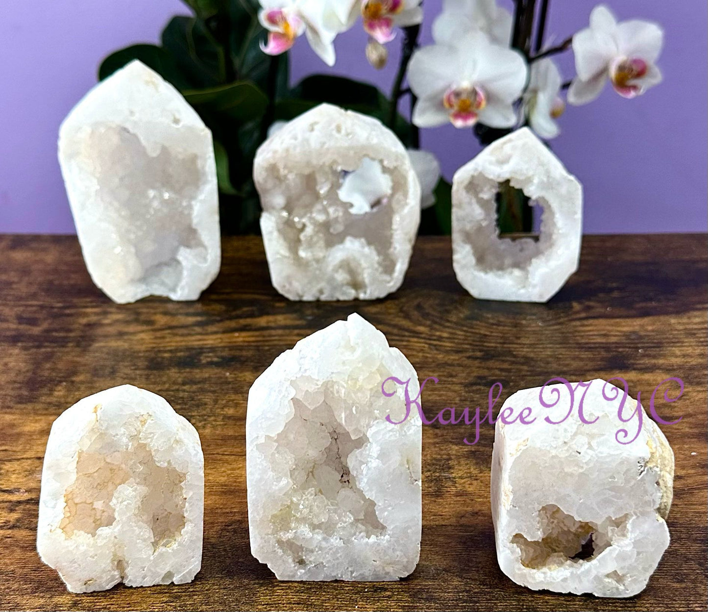 Wholesale Lot 2 Lb Natural White Druzy Quartz Tower Crystal Healing Energy