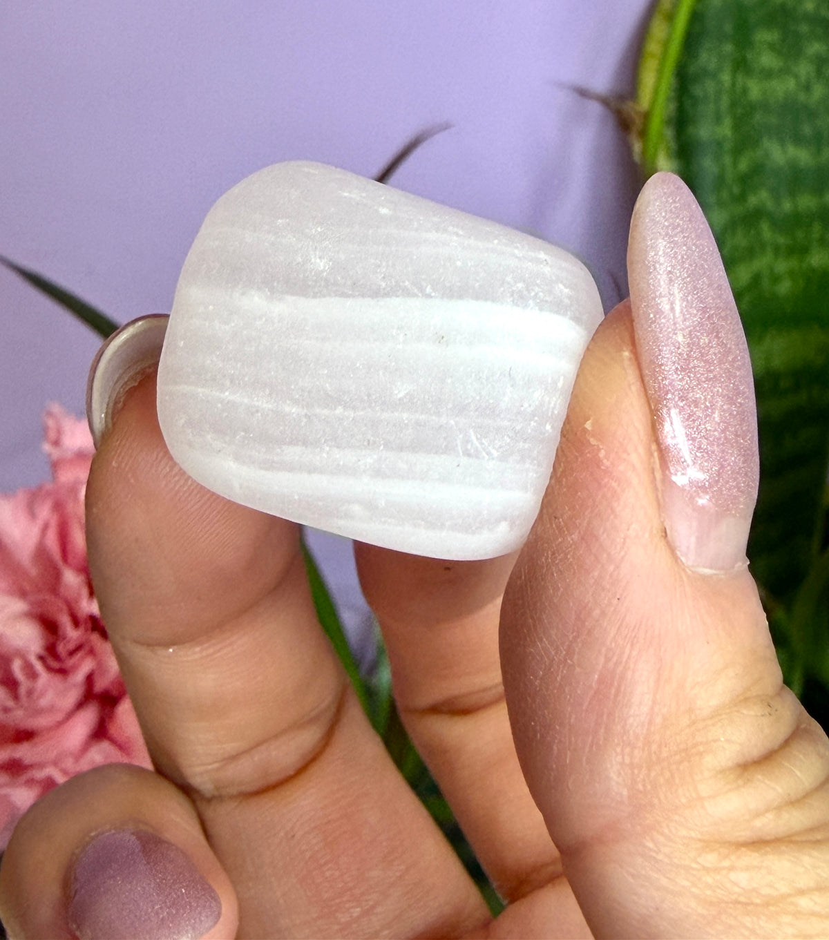 Wholesale Lot 2 lbs Natural Mangano Calcite Tumble Crystal Healing Energy
