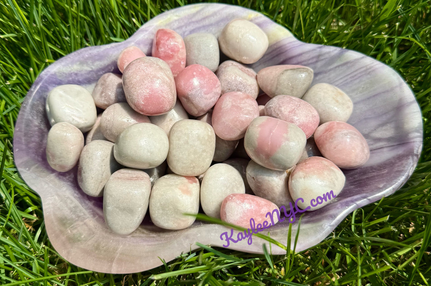 2 lbs Natural Pink Opal Tumble