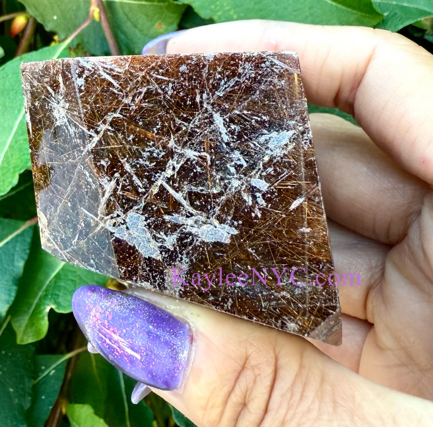 Wholesale Lot 2 lbs Natural Copper Gold Rutilated Quartz Crystal Polished Freeform Healing Energy