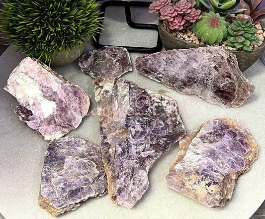 Wholesale Lot 3 lbs Natural Lepidolite Purple Mica Healing Energy Raw