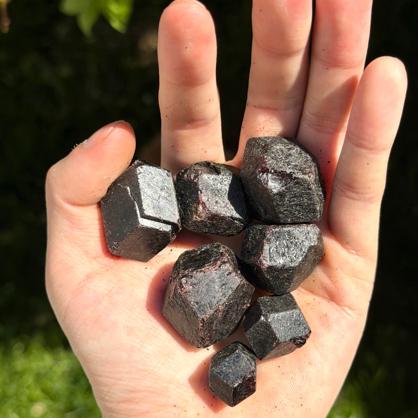 2 lbs Natural Garnet Rough Crystals Healing Energy