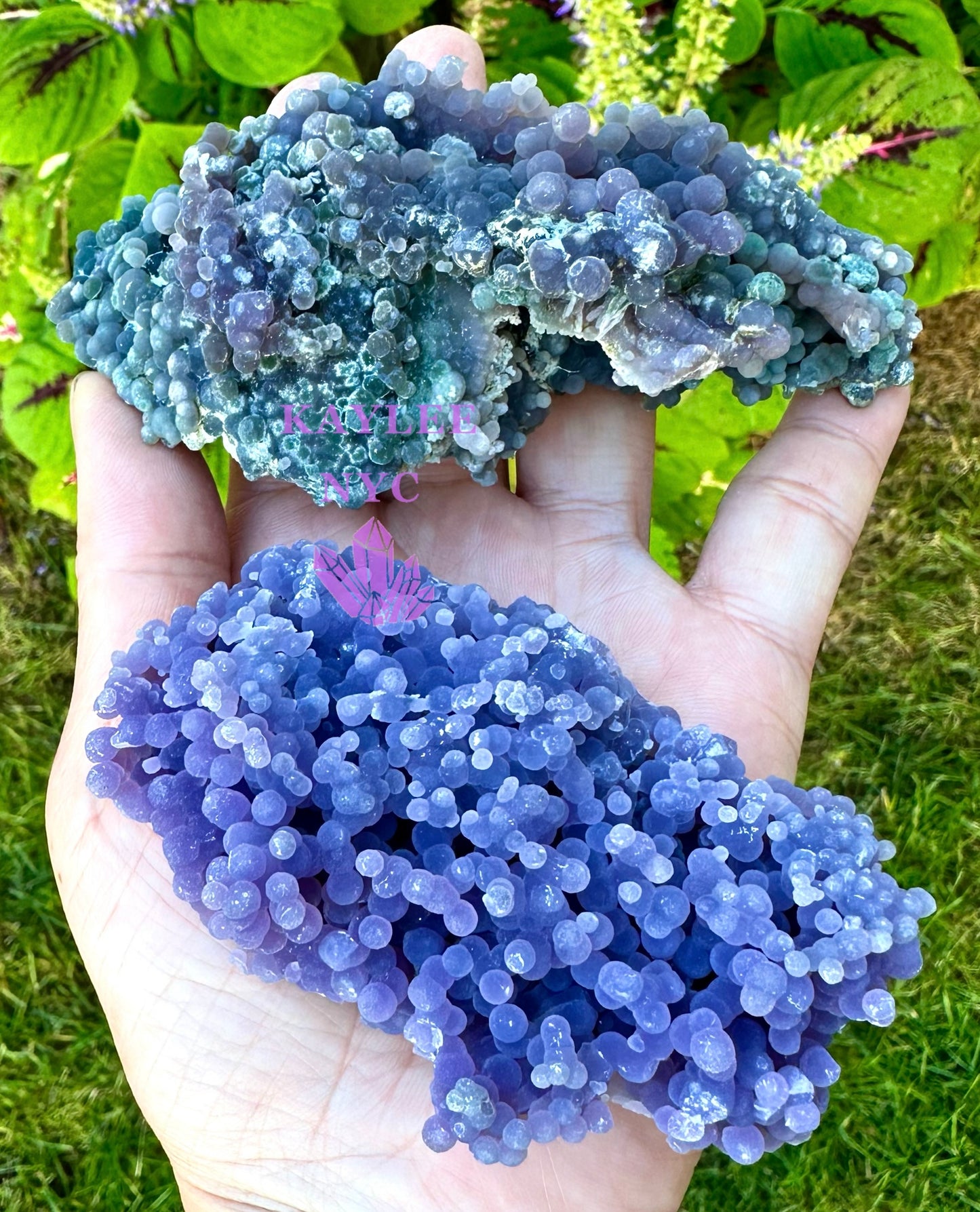 Wholesale Lot 3 lb Natural Grape Agate Raw Crystal