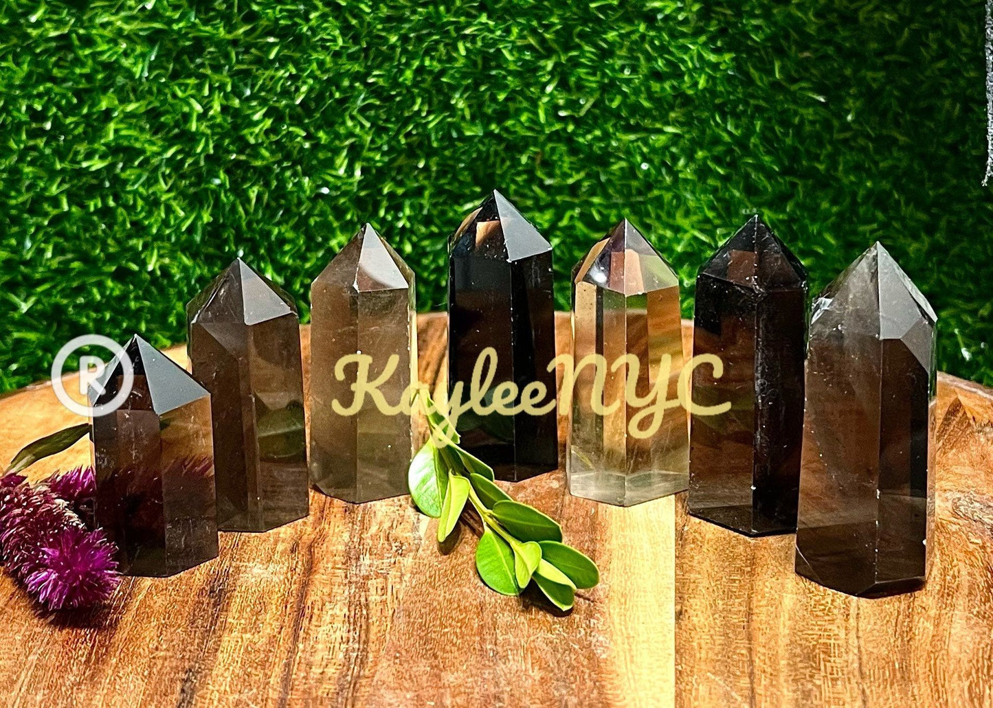 Wholesale Lot 1 Lb Natural Smoky Quartz Obelisk Point Crystal Natural Energy Healing