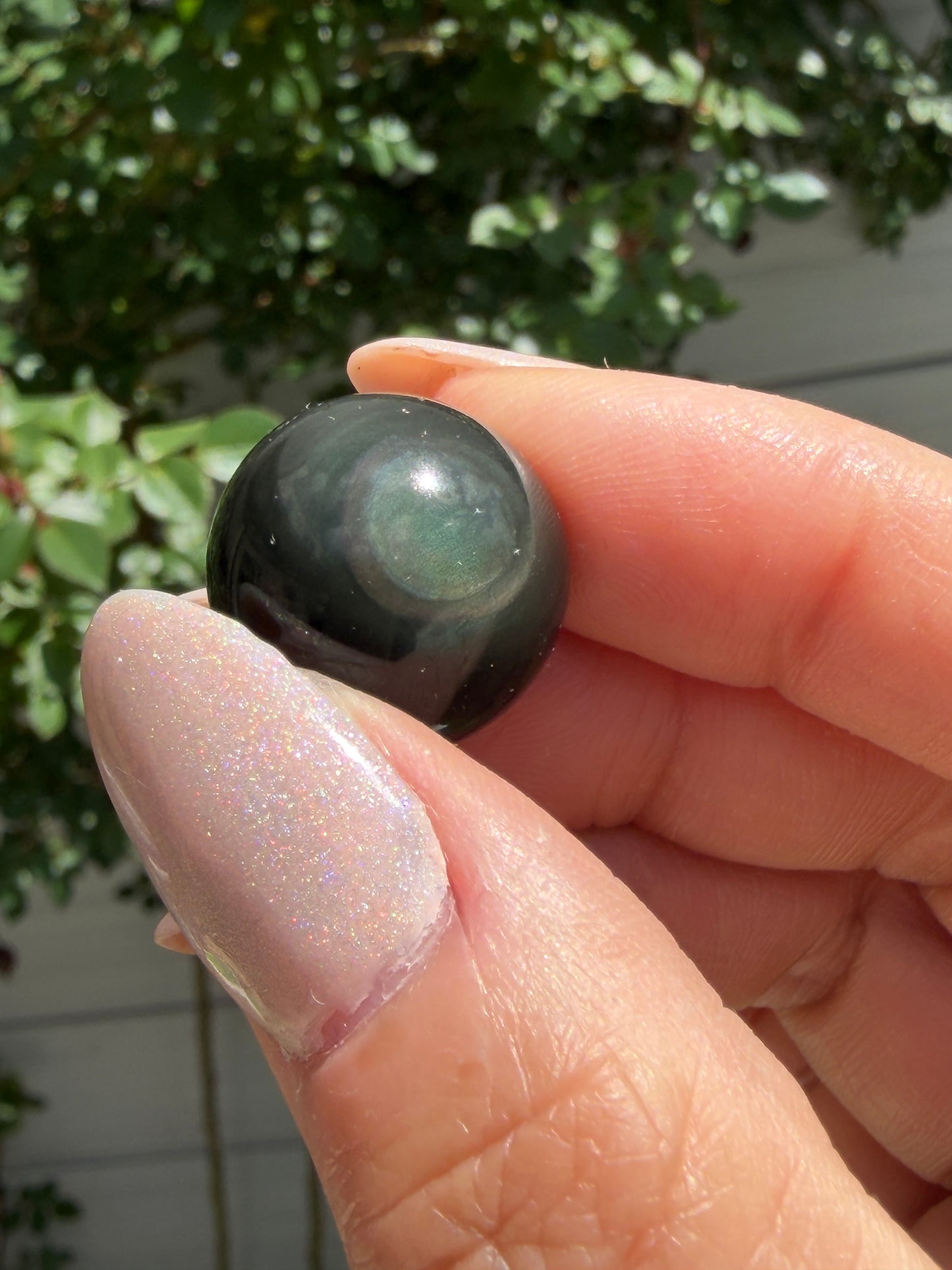 Wholesale Lot 1 Lb Natural Rainbow Obsidian Sphere Crystal Ball Energy Healing