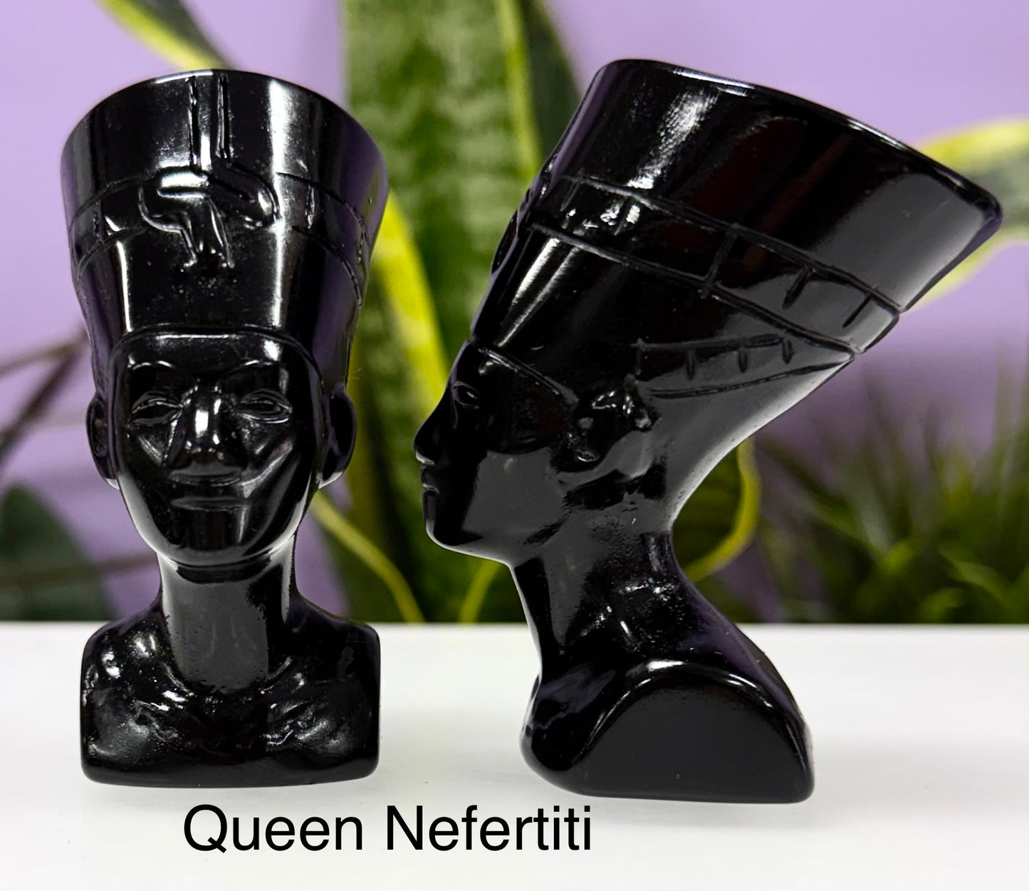 Wholesale Lot pcs 10cm Natural Black Obsidian Egyptian Carving Crystals Healing Energy